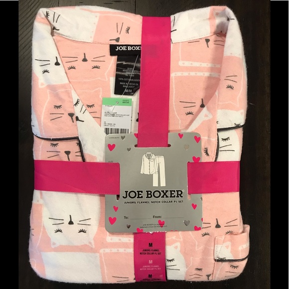 Joe Boxer Other - 💖BNWT Size M Joe Boxer Flannel Cat PJs💖
